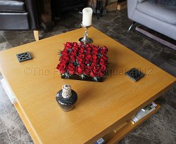 418 Red Roses in tray